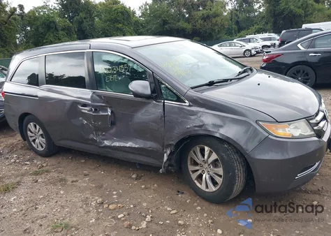 2015 Honda Odyssey Ex-L from USA, damaged, VIN 5FNRL5H60FB057913
